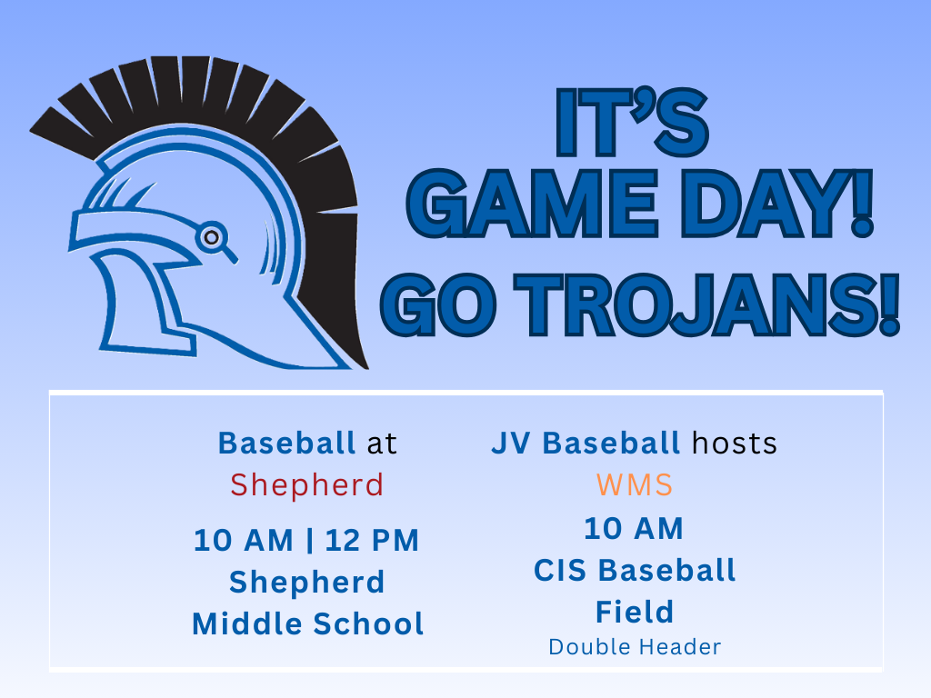 Game Day Schedule for Saturday, August 30. GO TROJANS!