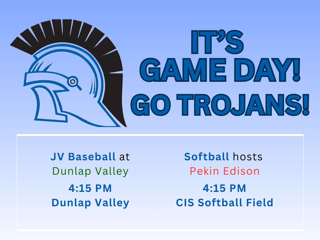 Game Day Schedule for Friday, September 5. GO TROJANS!