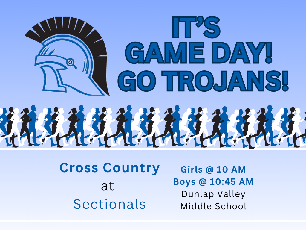 Game Day Schedule for Saturday, October 11. GO TROJANS!