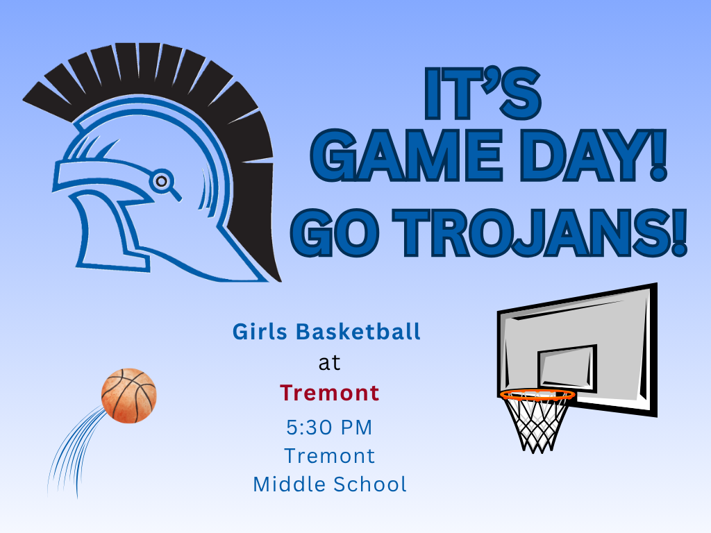 Game Day Schedule for Thursday, October 23. GO TROJANS!