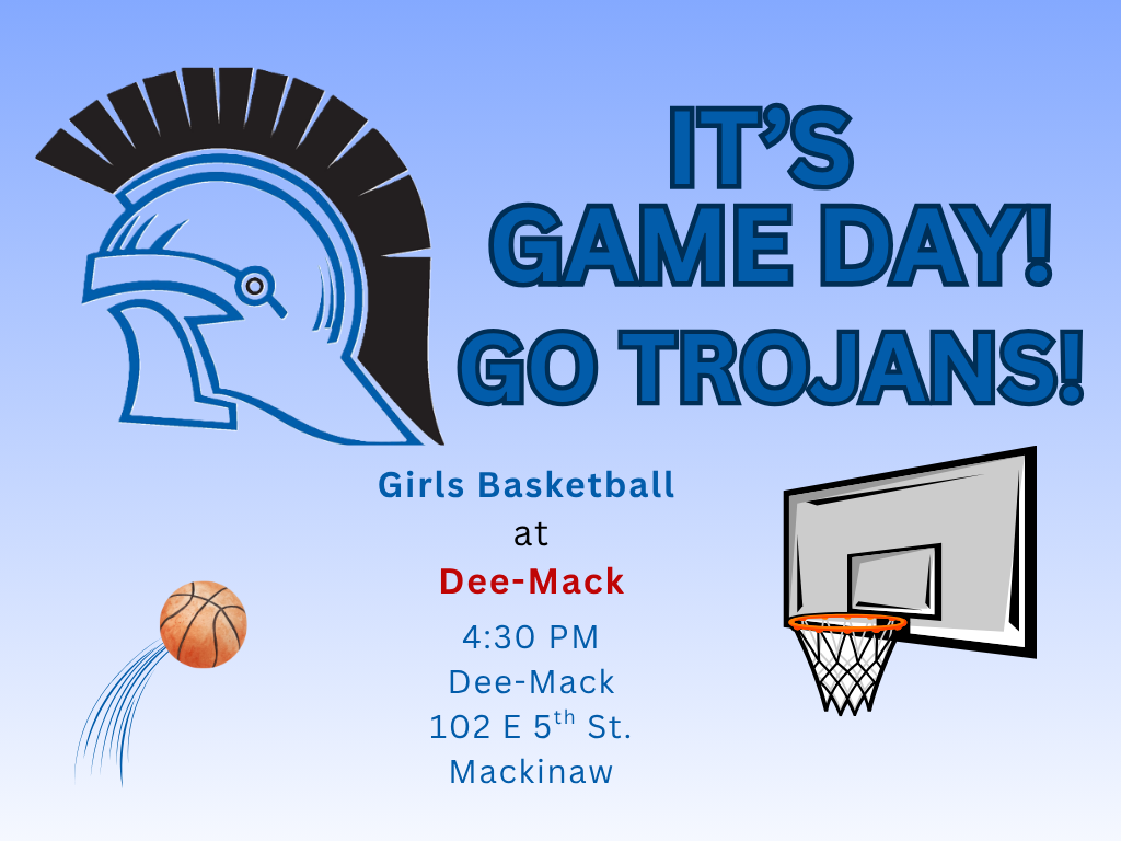 Game Day Schedule for Tuesday, October 28. GO TROJANS!