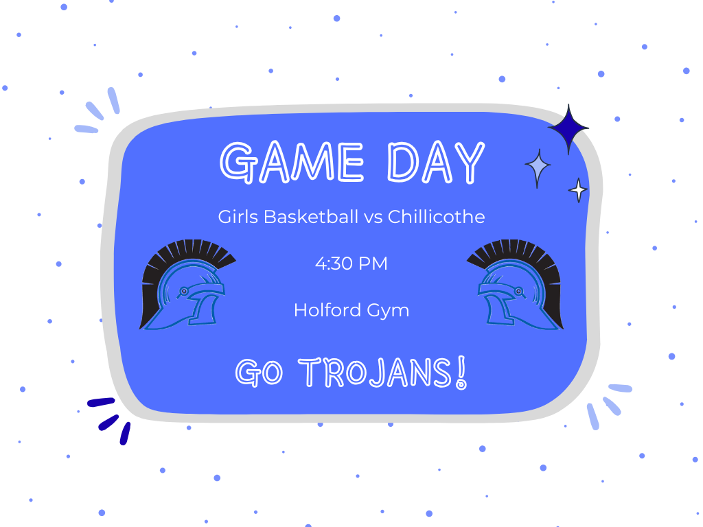 Game Day Schedule for Wednesday, November 19. GO TROJANS!