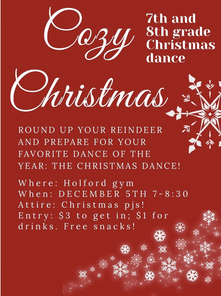 7th + 8th Grade Christmas Dance
