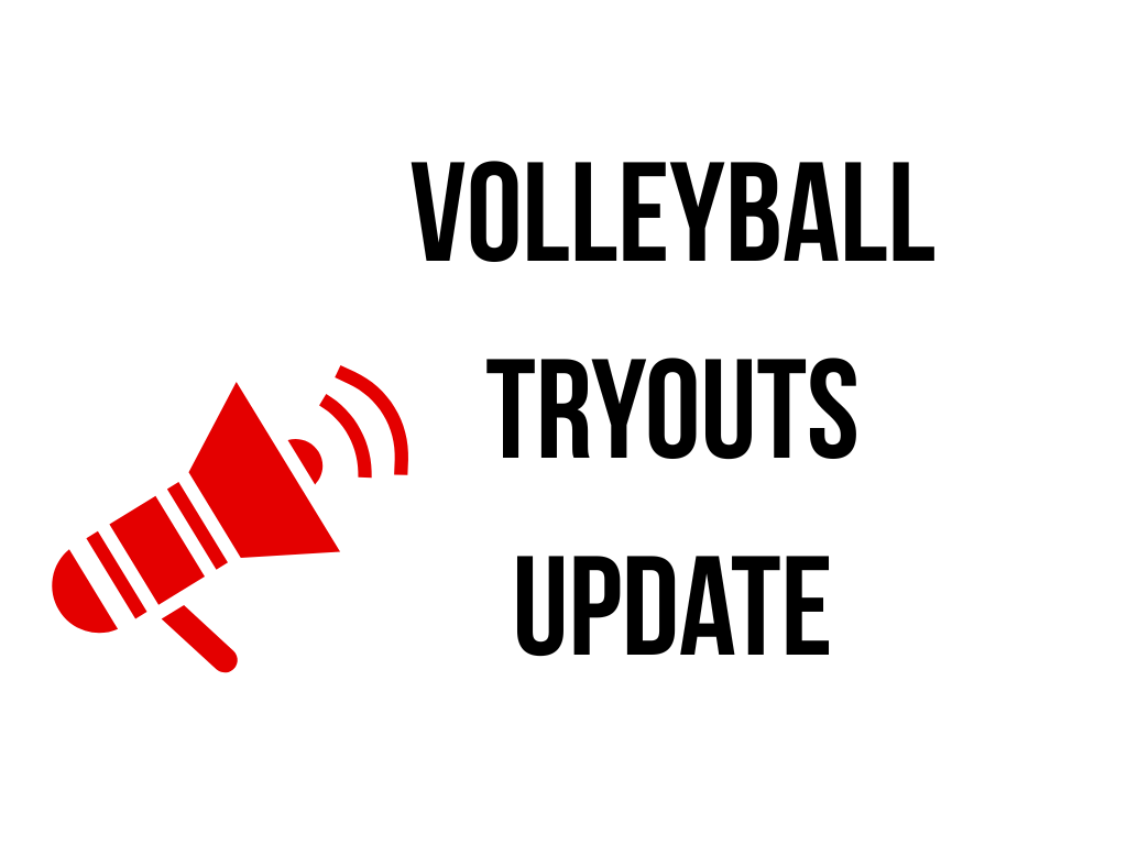 Volleyball Tryouts Update