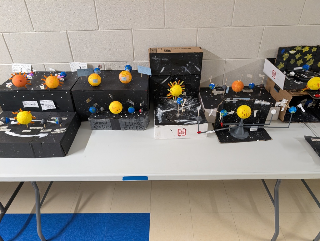 6th Grade Sun-Moon-Earth Models