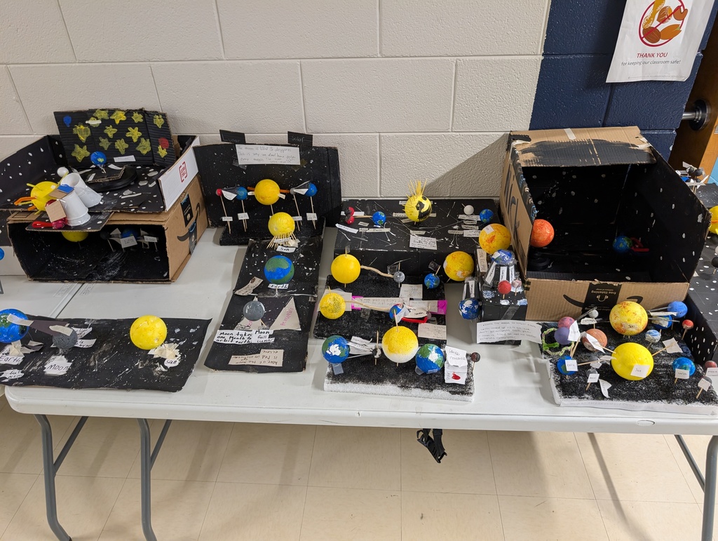 6th Grade Sun-Moon-Earth Models