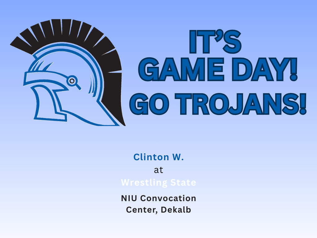 Game Day Schedule for Friday, March 13. GO TROJANS!