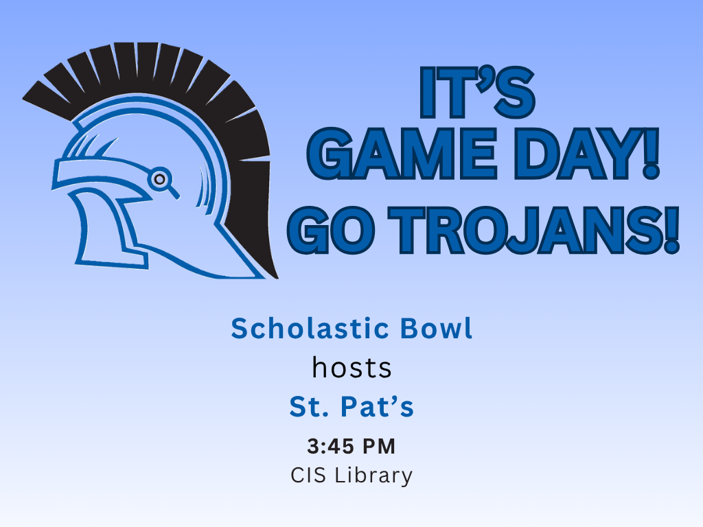 Game Day Schedule for Tuesday, April 21. GO TROJANS!