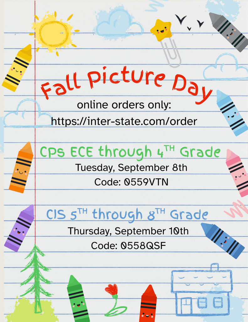 Fall Picture Day Information