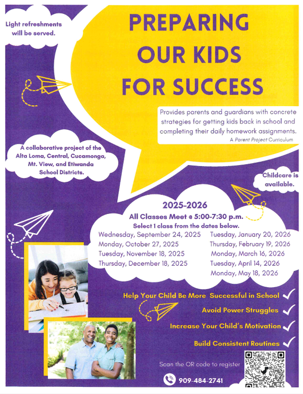 Preparing our Kids for Success
