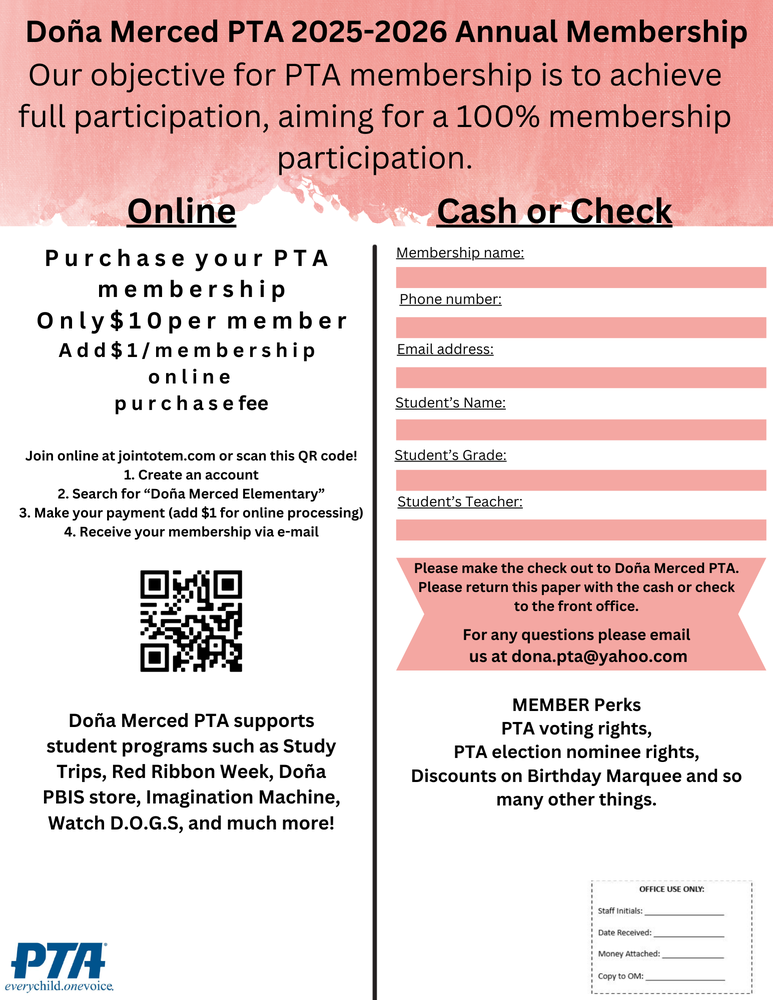 PTA Membership 