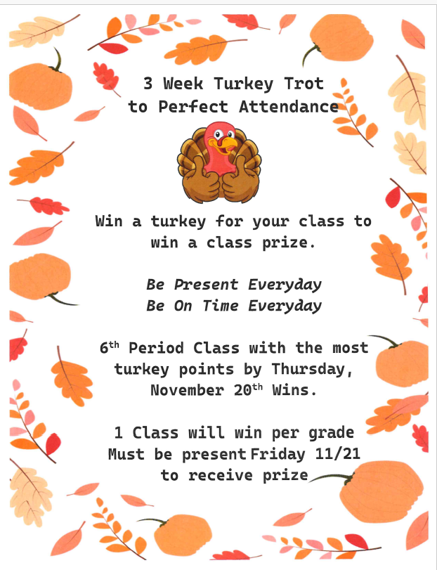 Attendance Turkey Trot