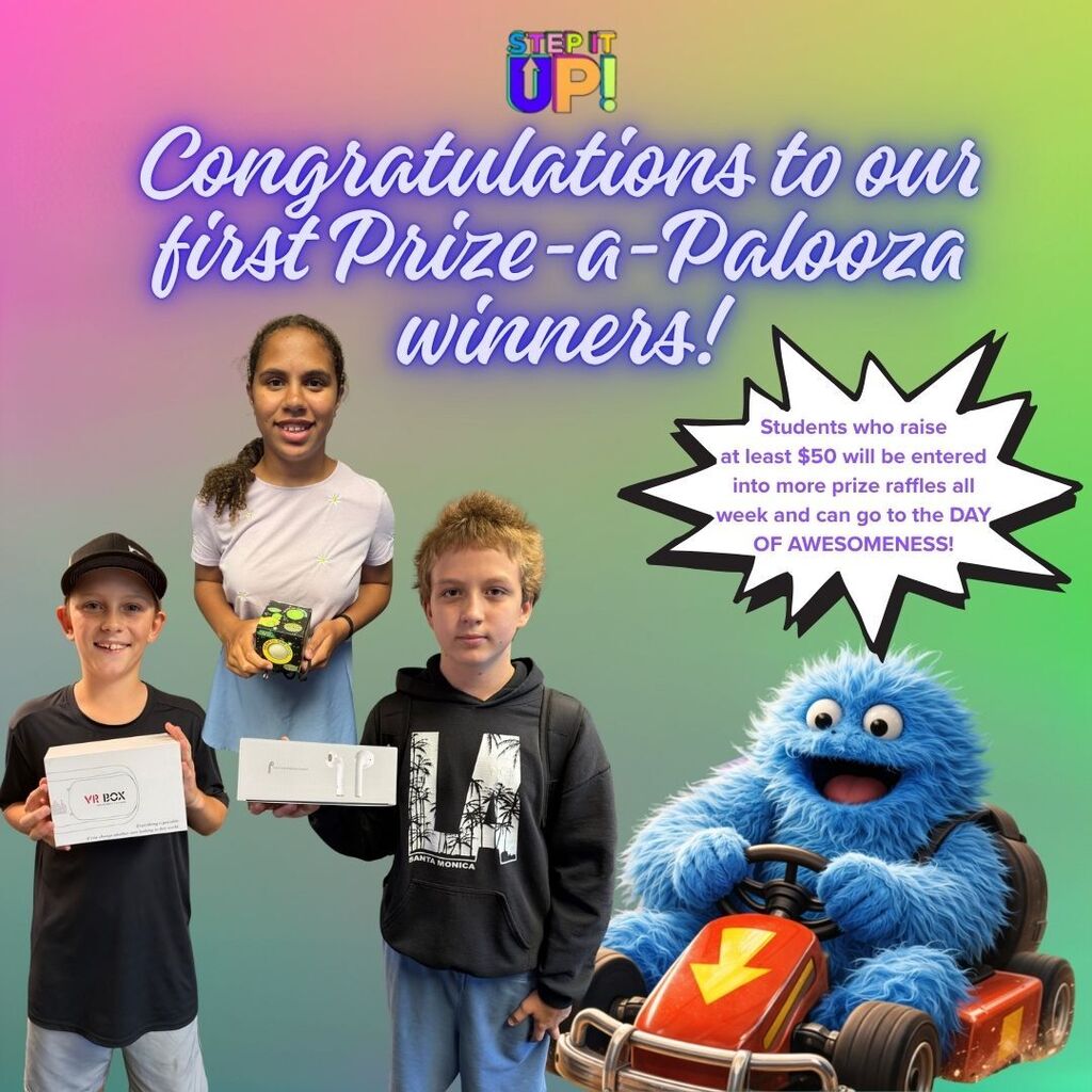 Step in Up Prize Winners 9.14.26