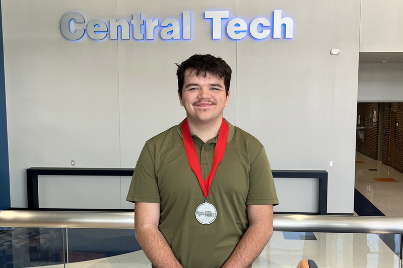 2nd place in Fundamental Accounting was James “Levi” Stucks, Prue.