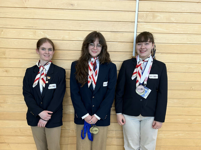 students smiling