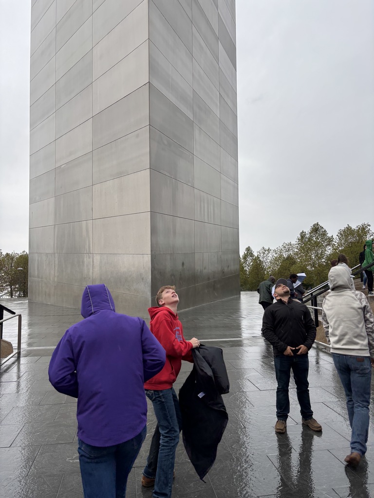 At the Base of the Arch