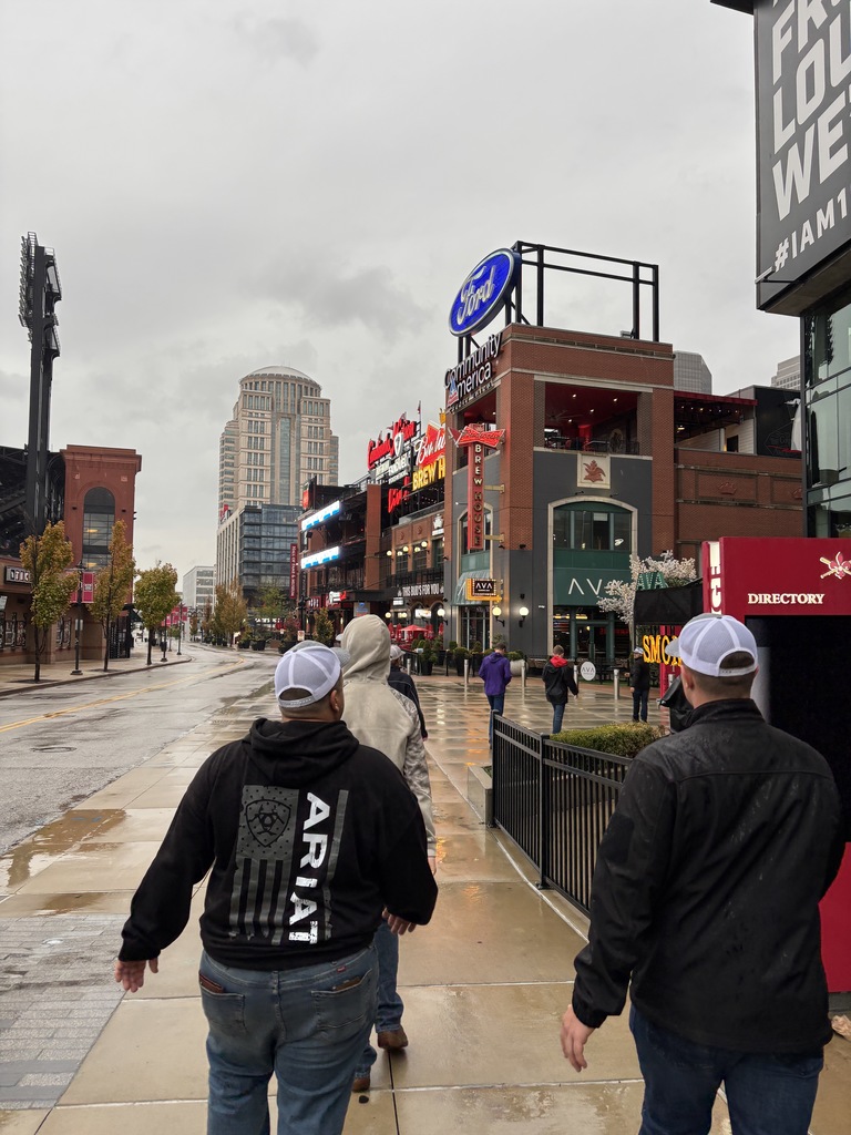 Dinner by the Baseball Field
