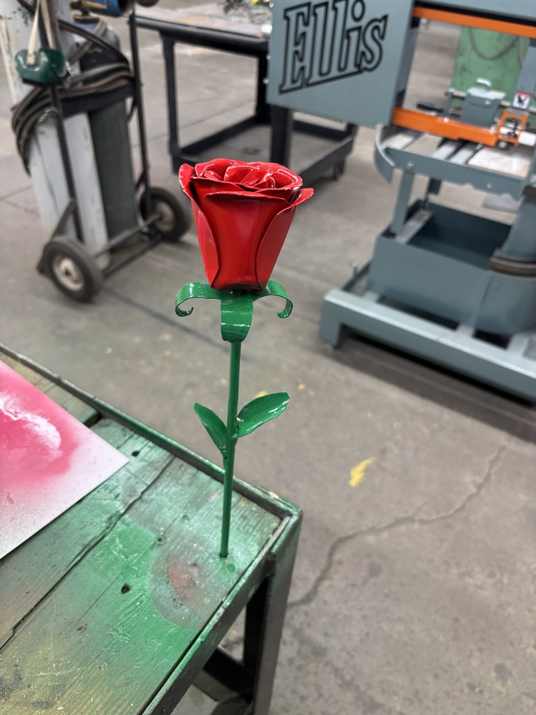 Single Red Rose