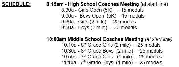 meet schedule