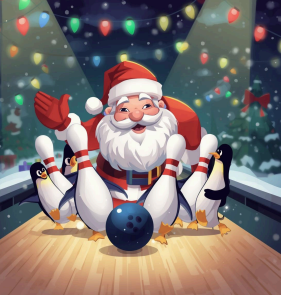 Santa Bowling 
