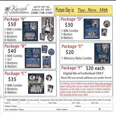 Sports Photo Order Form