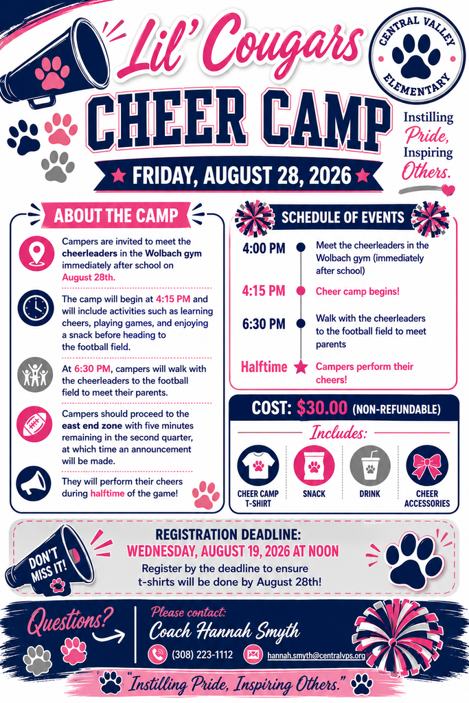 Cheer Camp Information