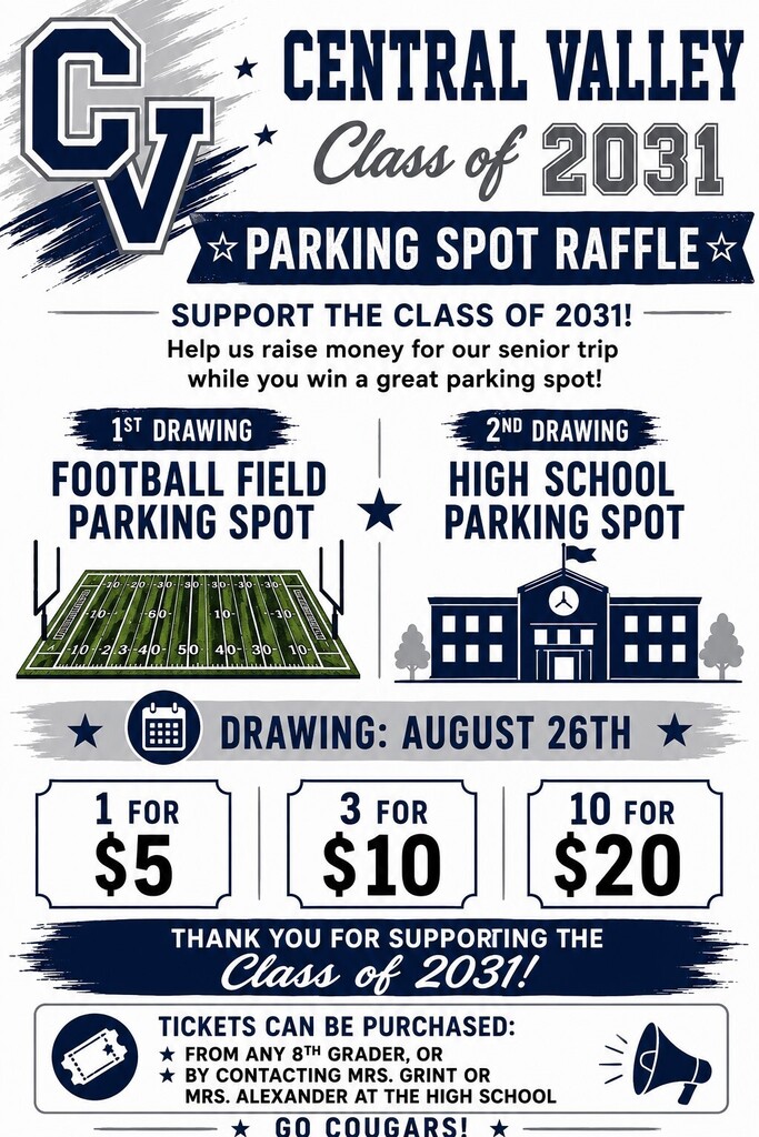 Parking Spot Raffle