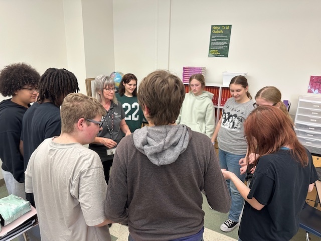Ameren visits the Orientation to  Family & Consumer Science Classes
