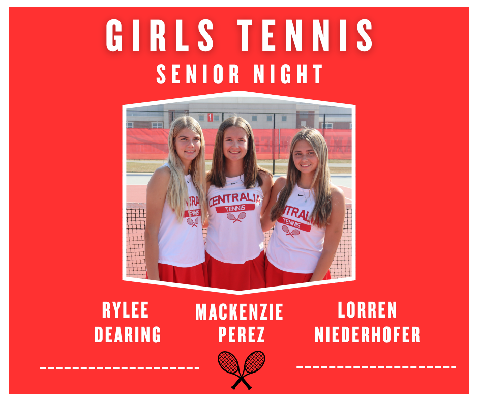 Girls Tennis Senior Night 