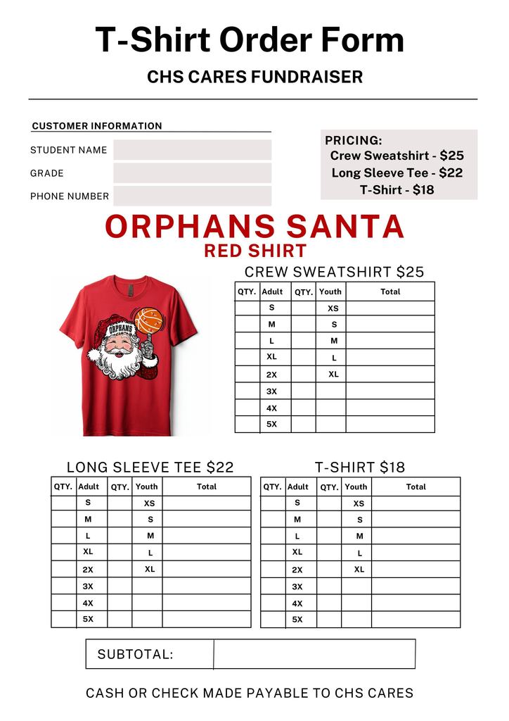 santa bball shirts