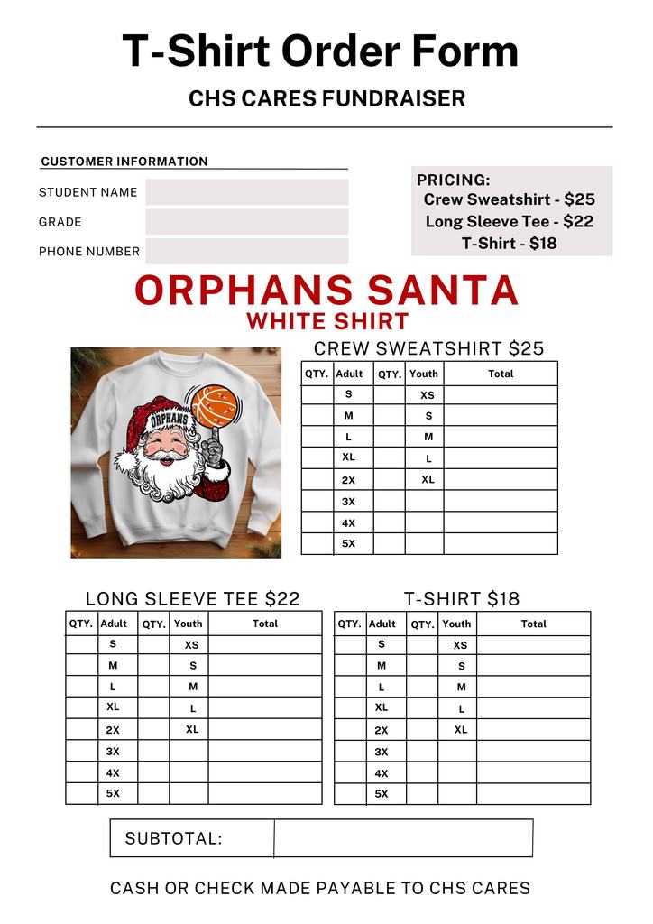 santa bball shirts