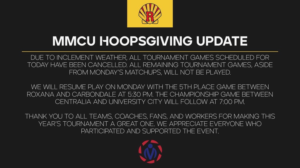 Roxana Hoopsgiving Update 