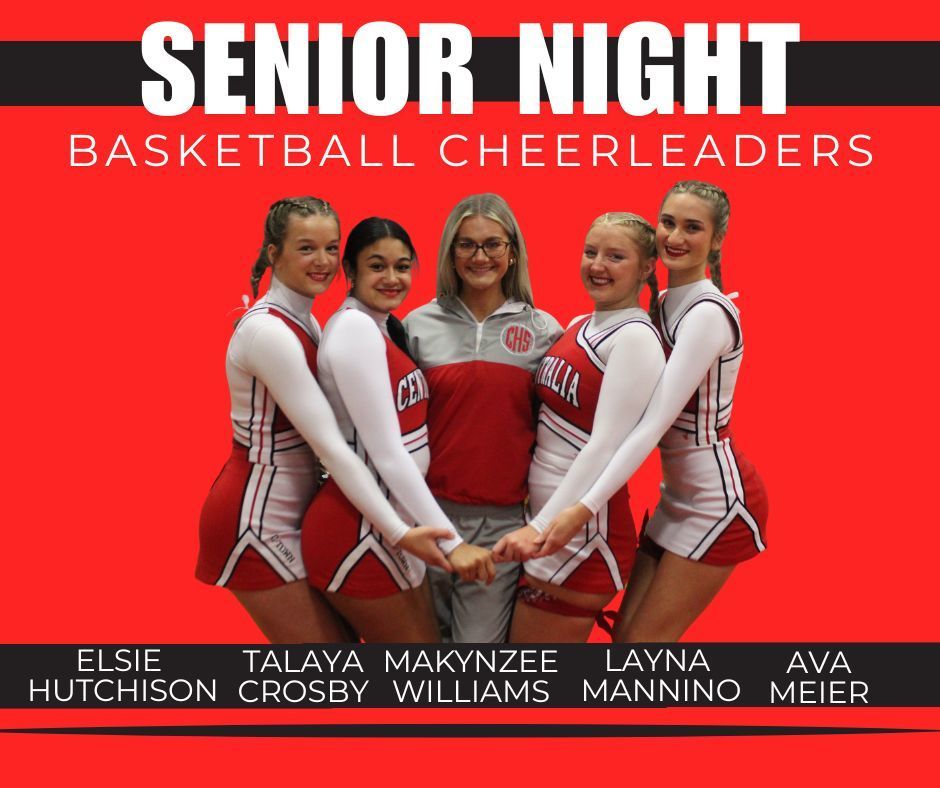 Senior Night Cheer Basketball