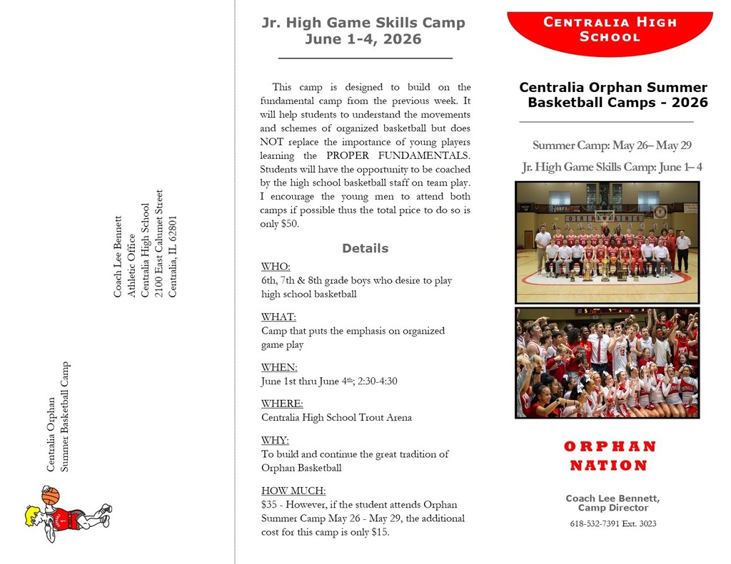 2026 Basketball summer camp
