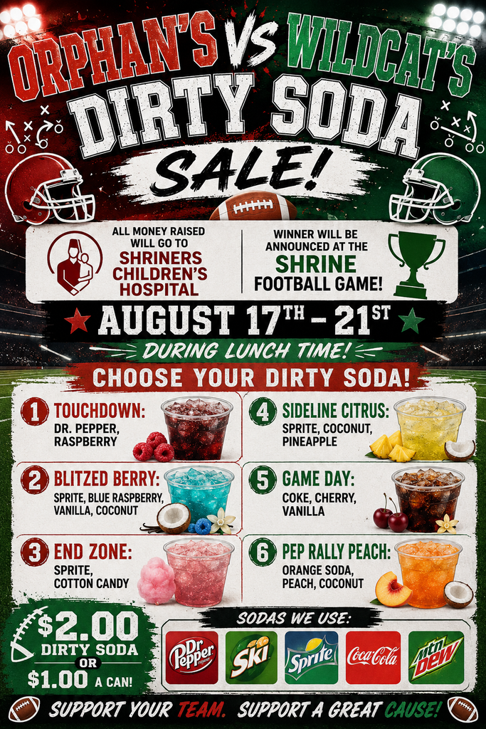 dirty soda fundraiser