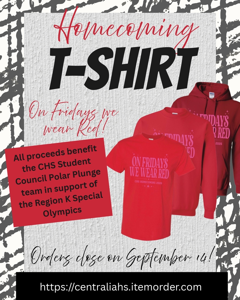 Get your homecoming shirt and support the Special Olympics!