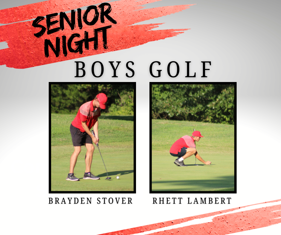 boys golf seniors