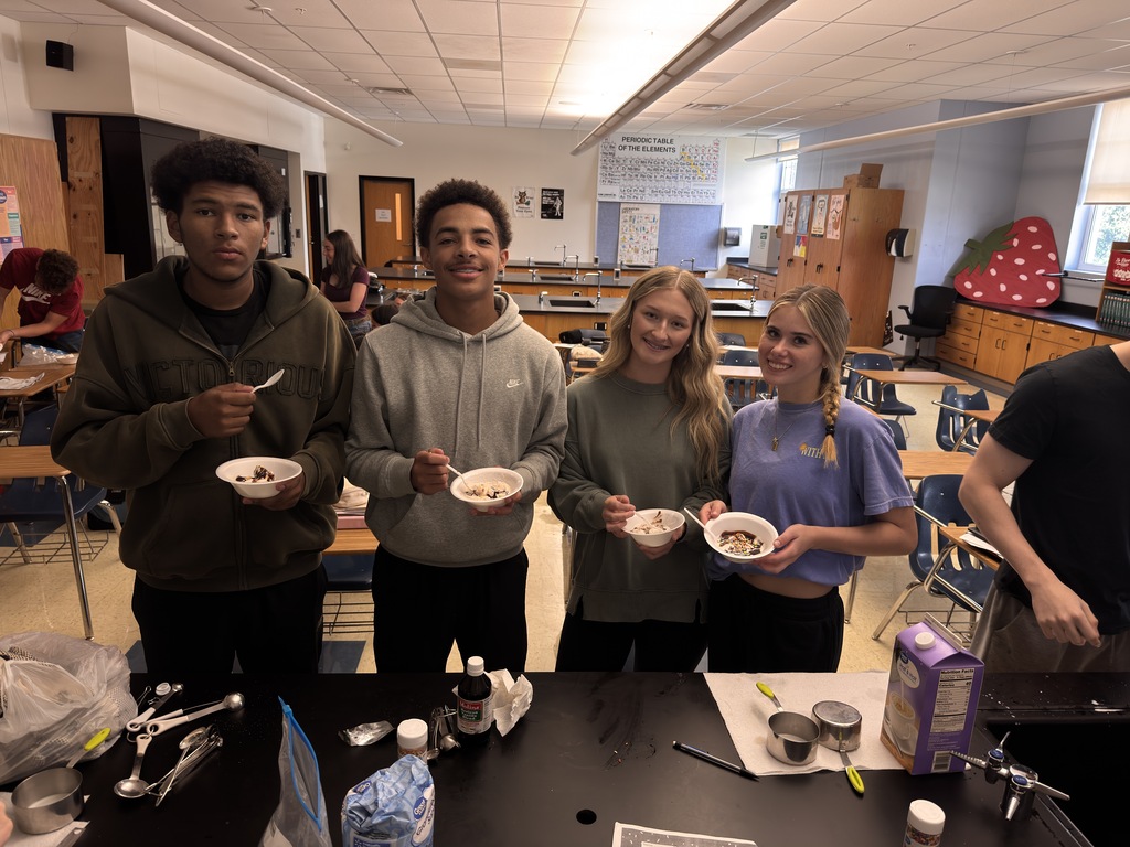 chemistry ice cream
