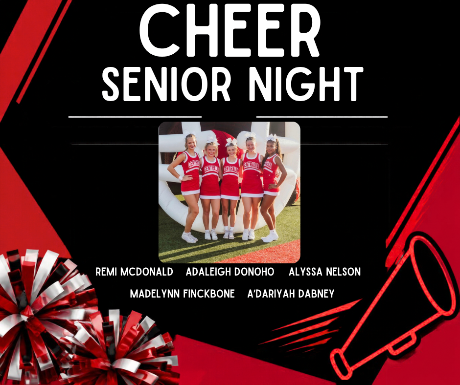 cheer senior night