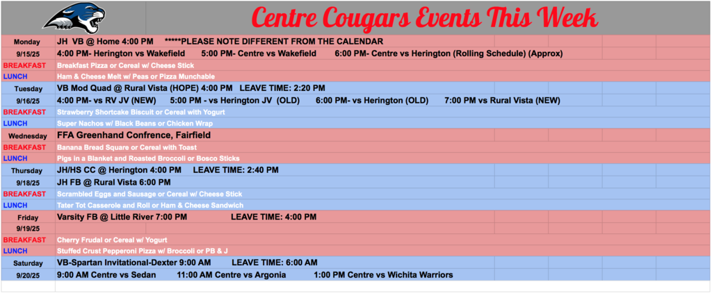 Events 