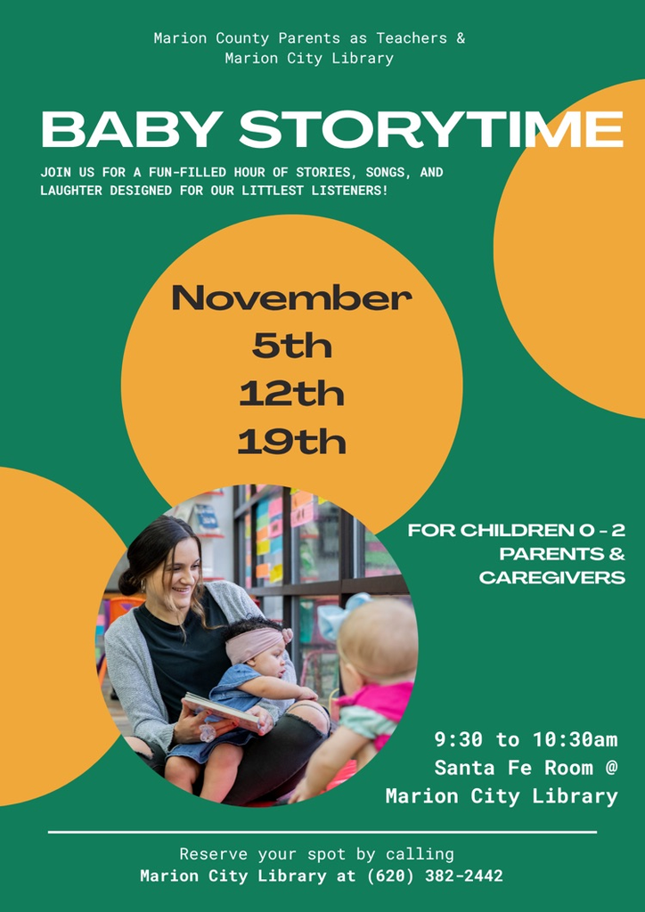 Baby Storytime Flyer