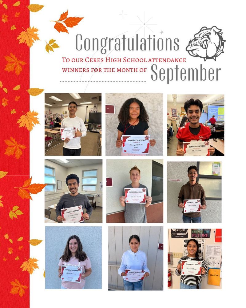students that won in sept