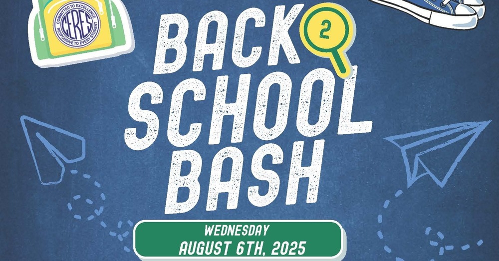 Back to School Bash August 6