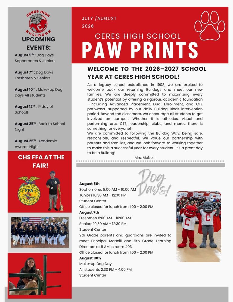 Paw Prints 2026