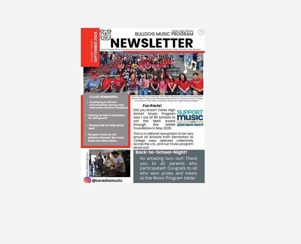 music newsletter