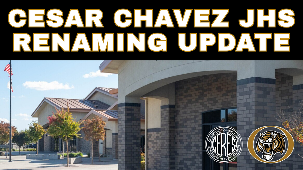 Cesar Chavez JHS Renaming Update
