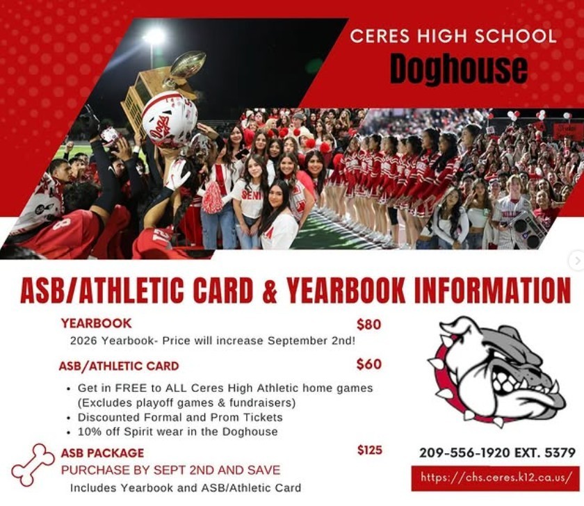 Yearbook ASB info