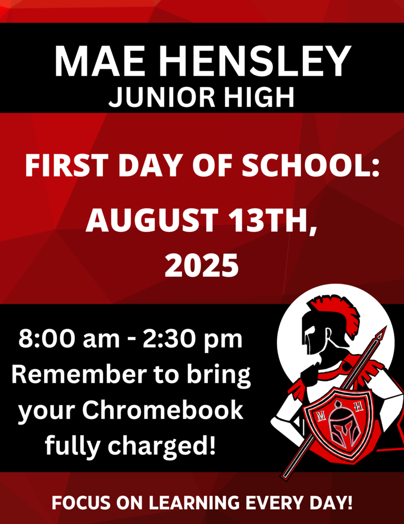 1st day of school is august 13th