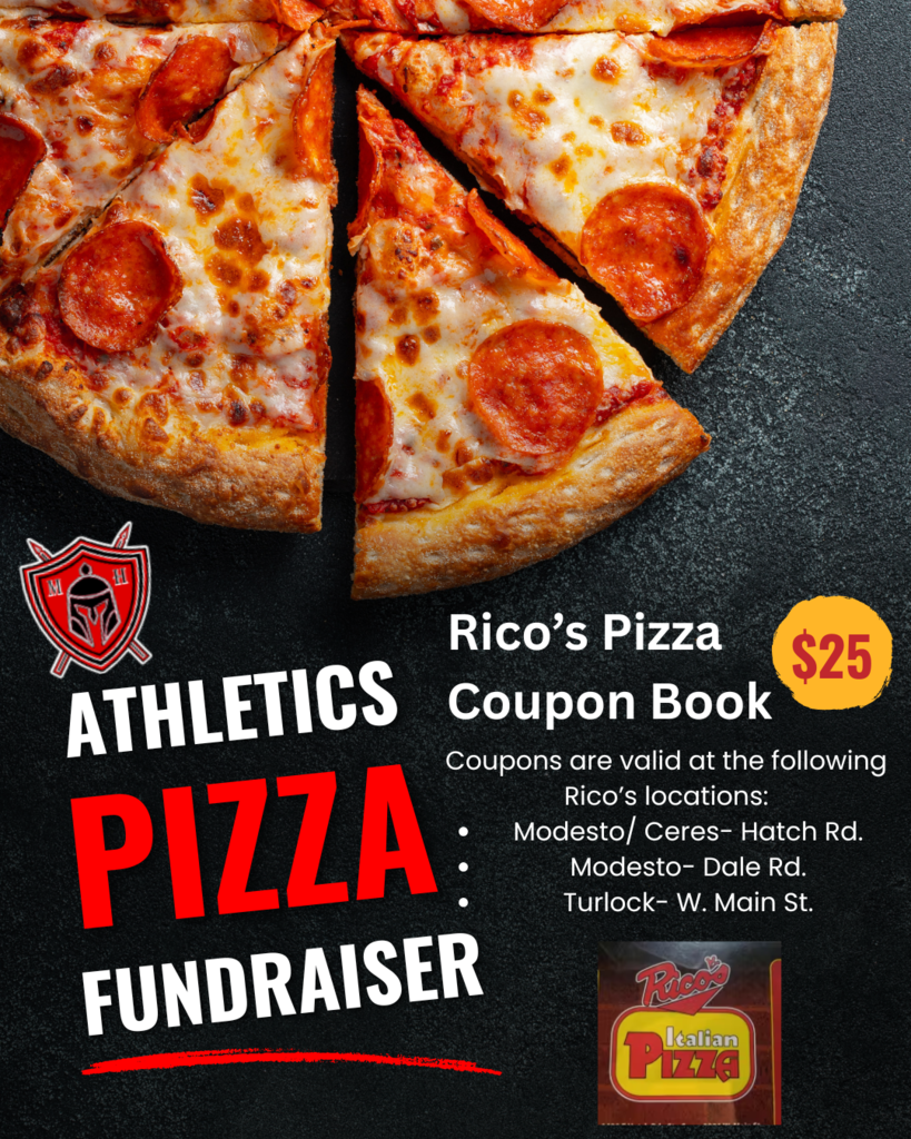 Rico's pizza fundraiser