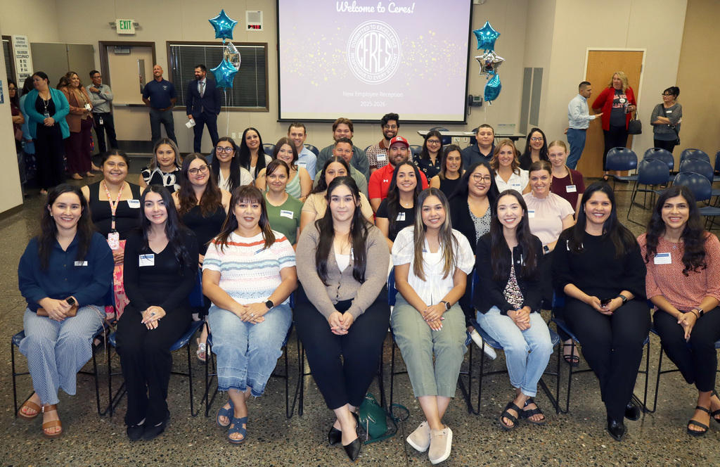 Group photo of new employees